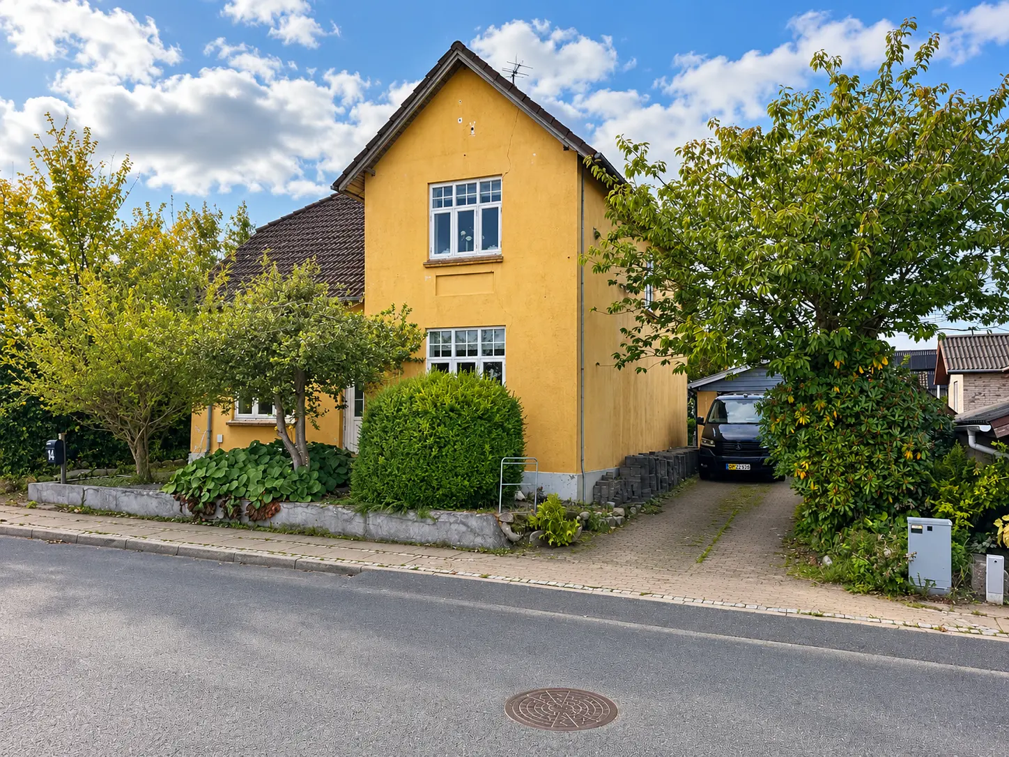 Charmerende hus i Møldrup